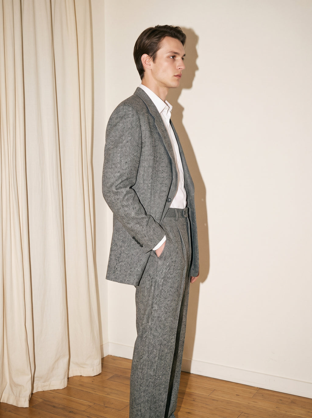 Granite Melange Suit