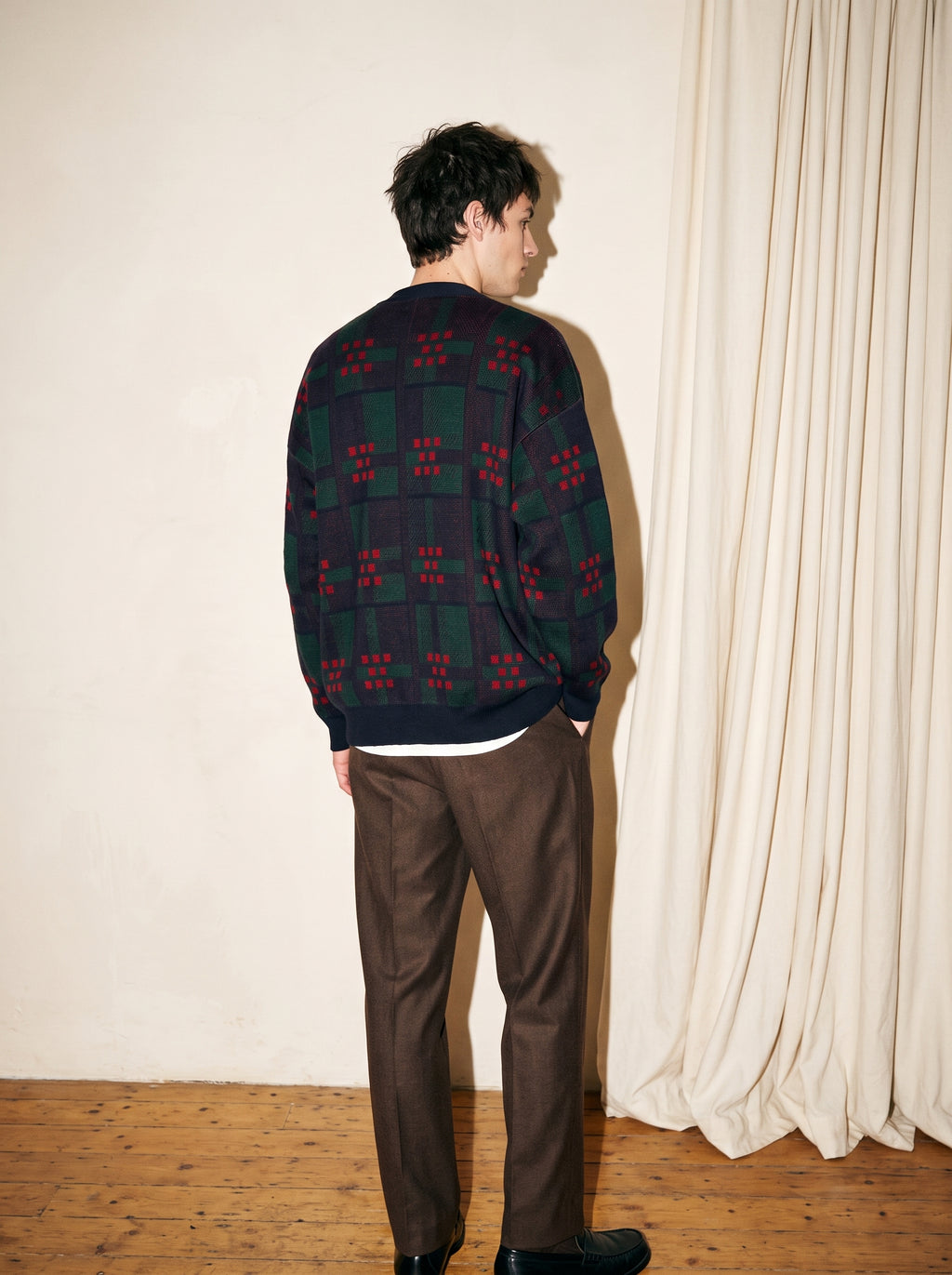 Geometric Cardigan