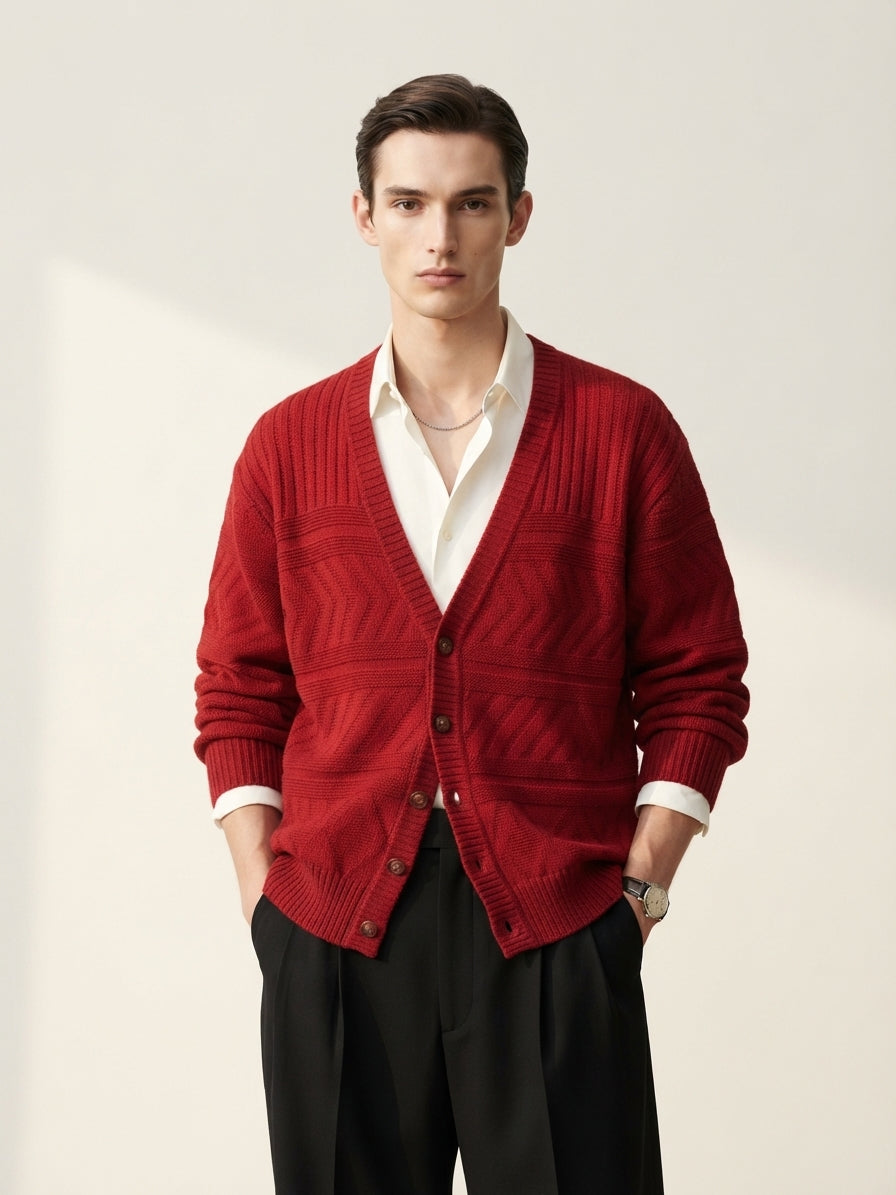 Red Wine Cardigan
