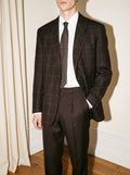 Windowpane Espresso Brown