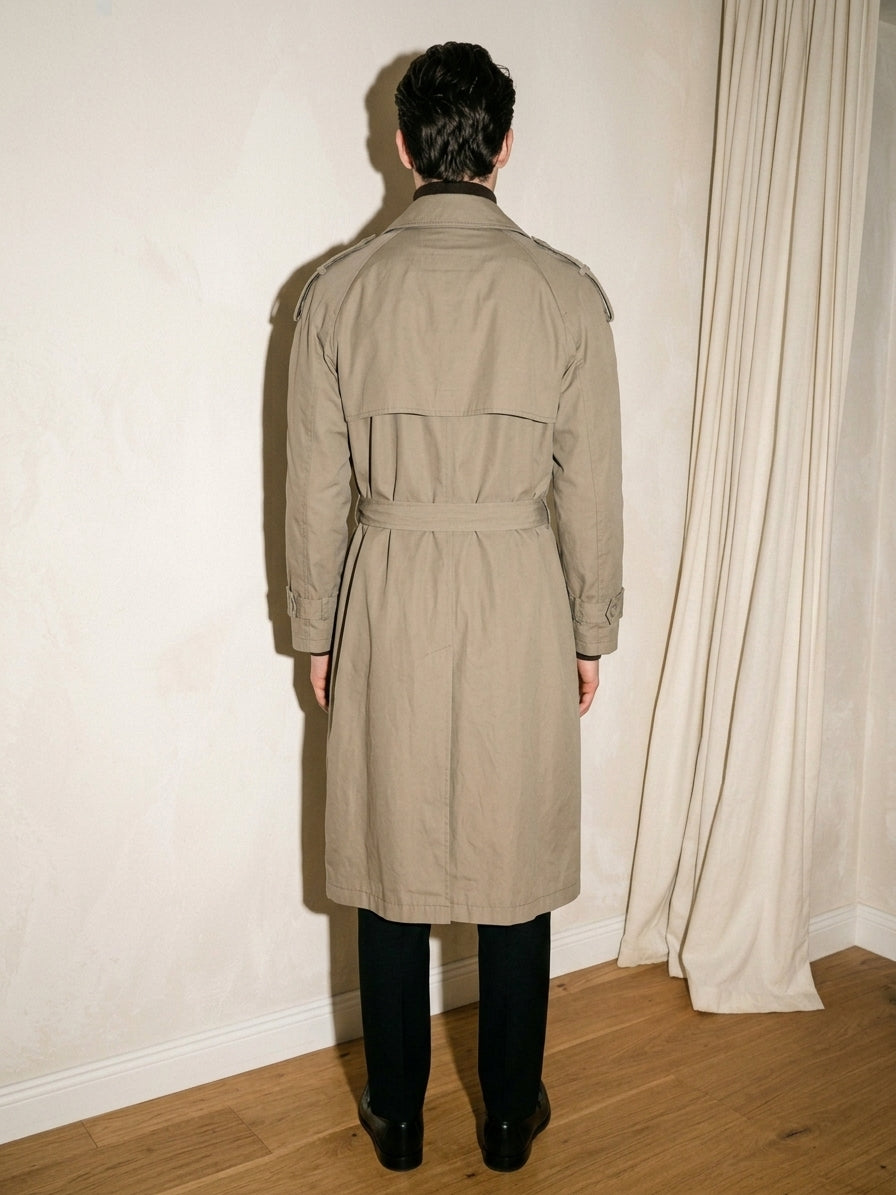 Dark Khaki Trench