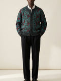 Geometric Heavy Cardigan