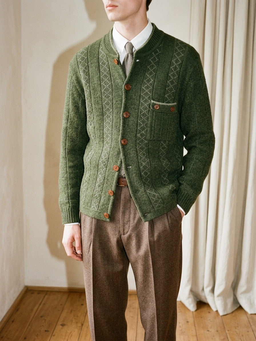 Cable Knit Cardigan