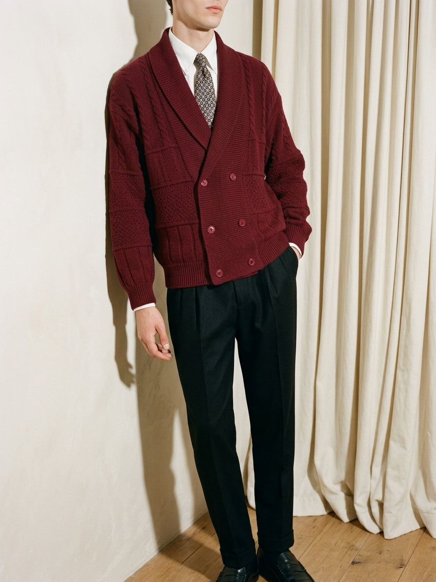 Red Wine Cardigan