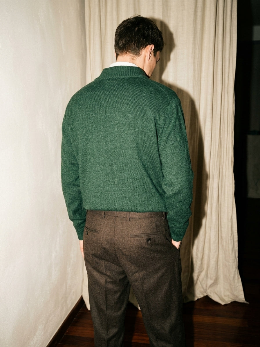 Forest Green Zip Up