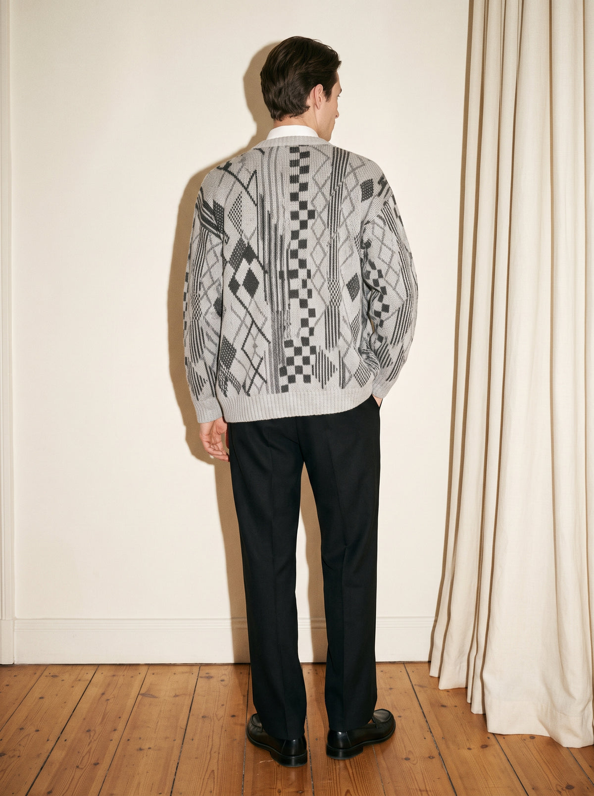 Light Gray Geometric