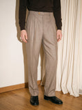Sand Beige Pleated