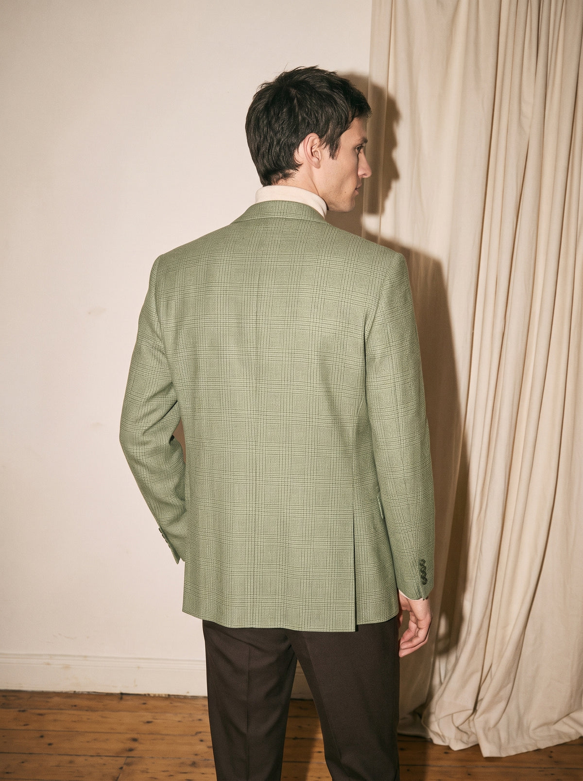 Glen Plaid Sage Green
