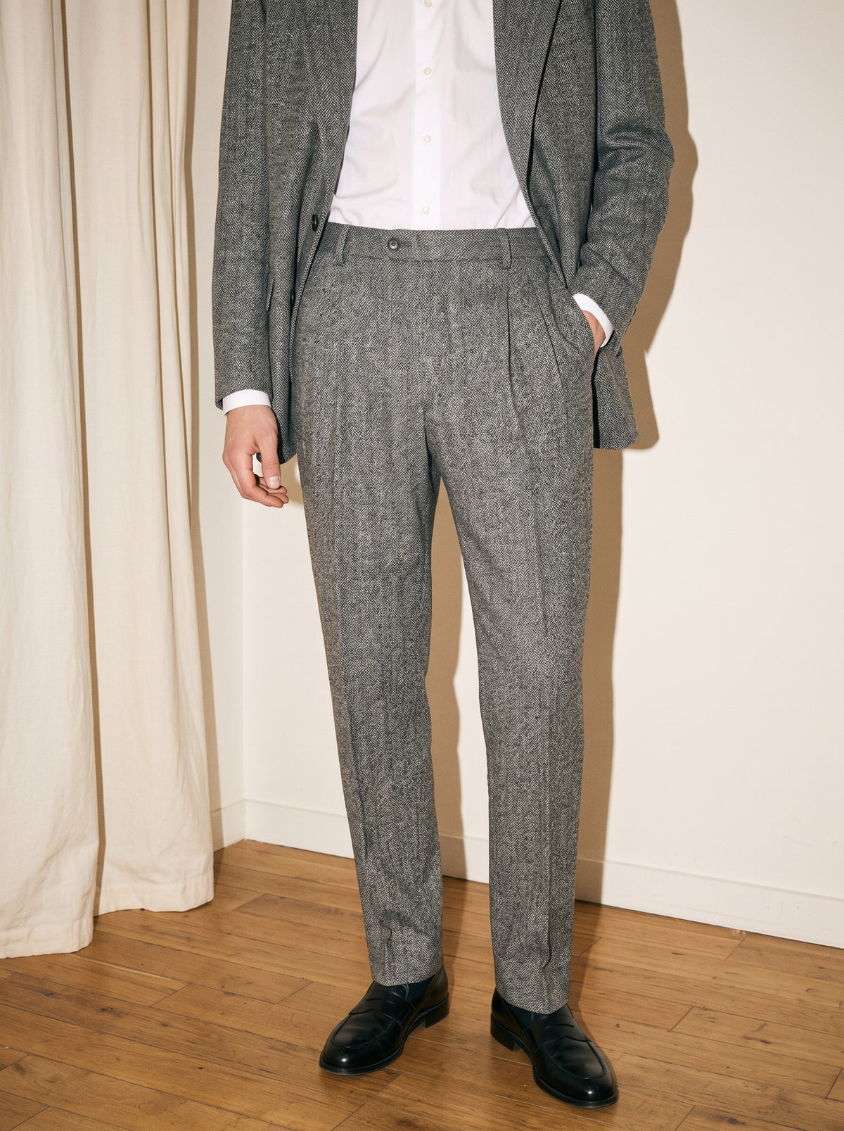 Granite Melange Suit