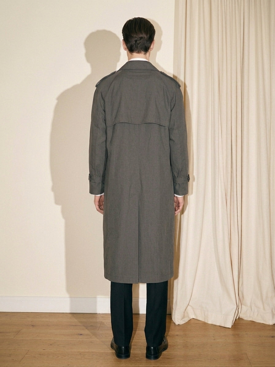 Dark Gray Trench