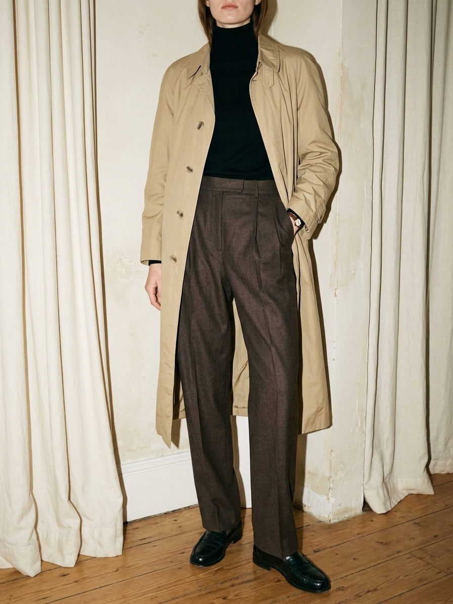 Dark beige Trench