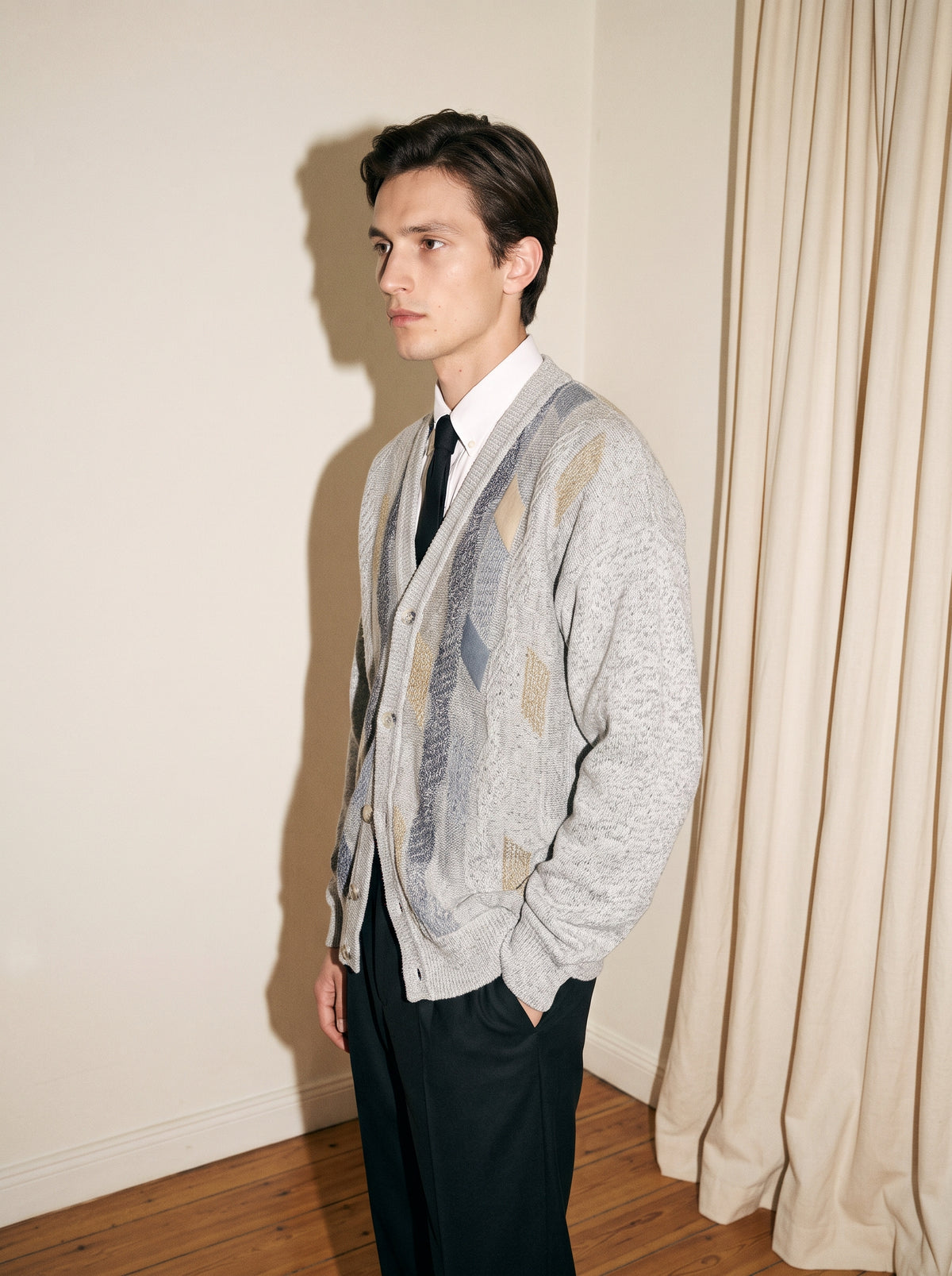 Argyle Light Gray