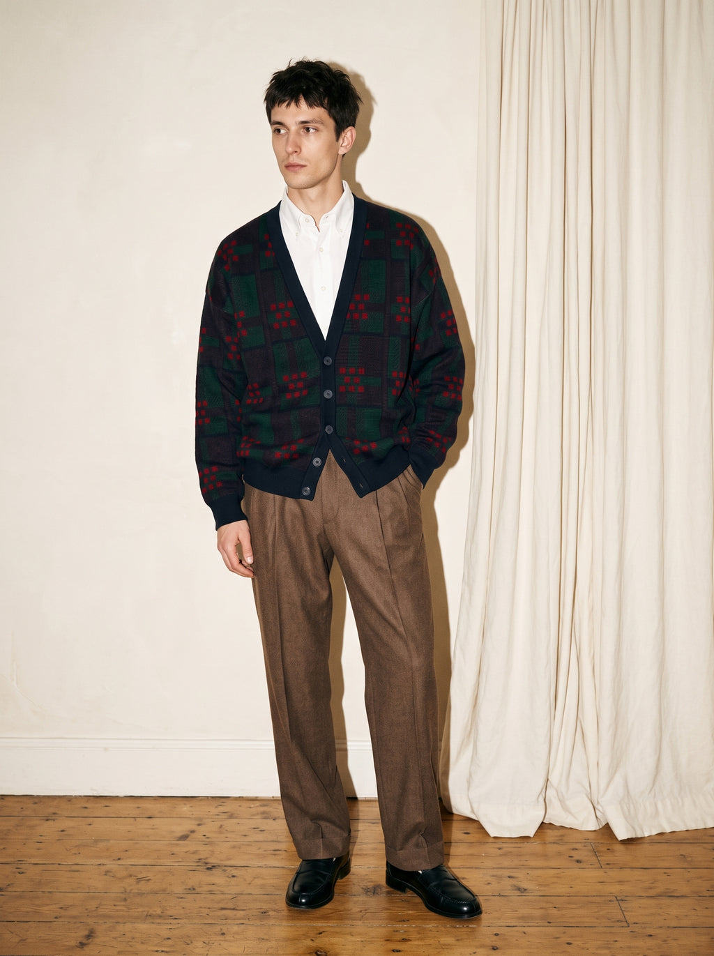 Geometric Cardigan