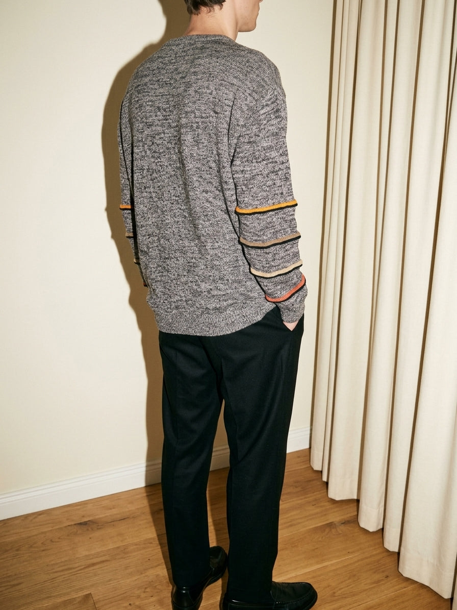 Geometric Crew Neck