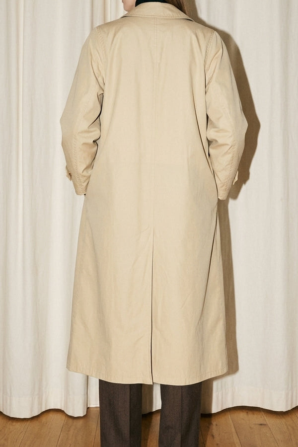 Maxi Light Beige Trench