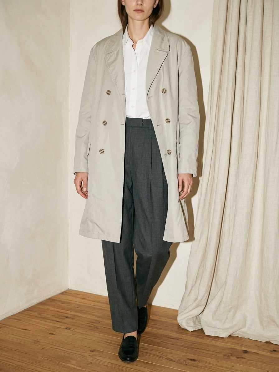Light Gray Trench