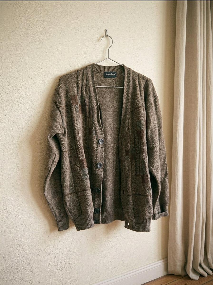Geometric Cardigan