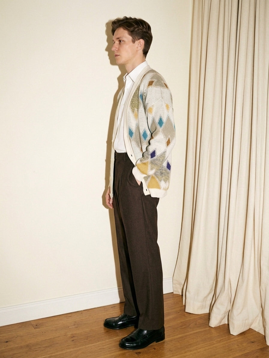 Argyle Cardigan