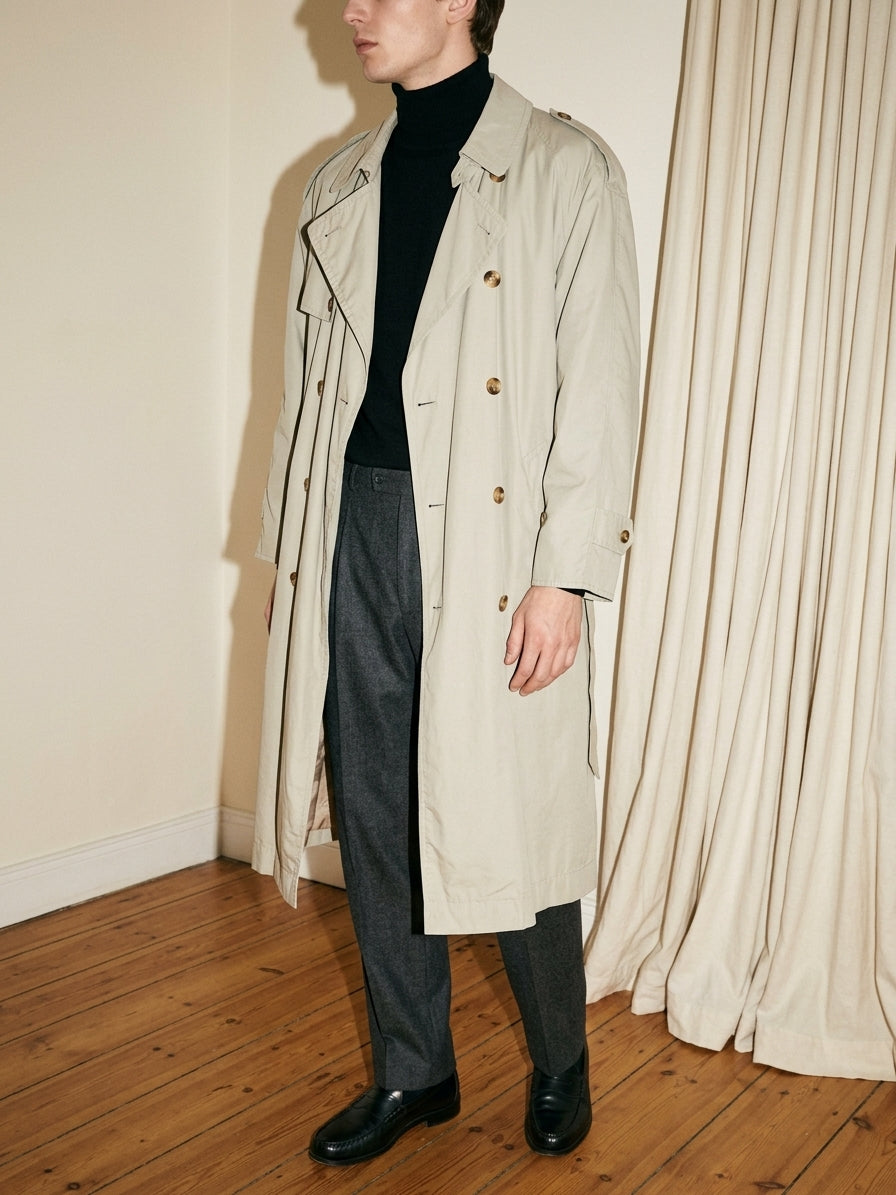 Double Breasted Trench
