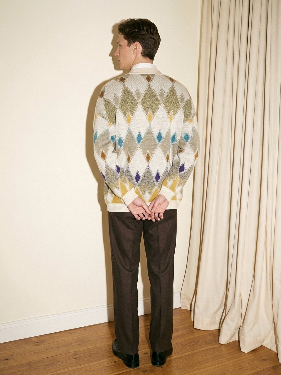 Argyle Cardigan