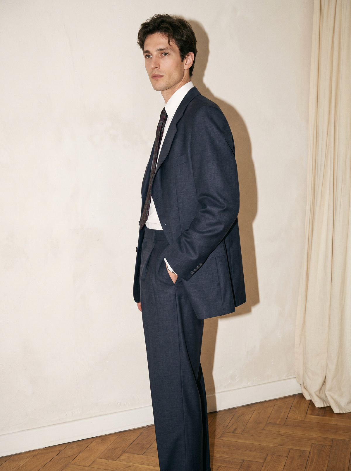 Navy Blue Cashmere
