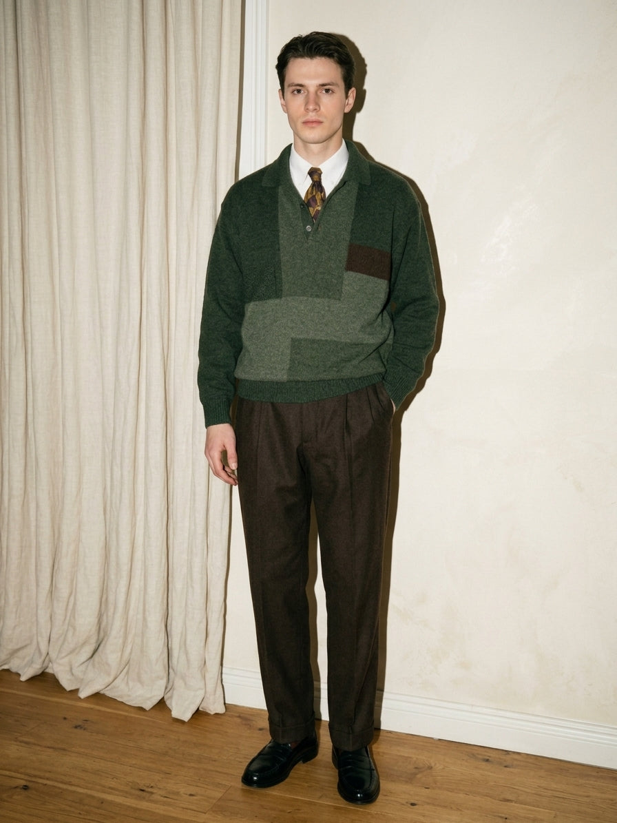 Polo Knit Sweater