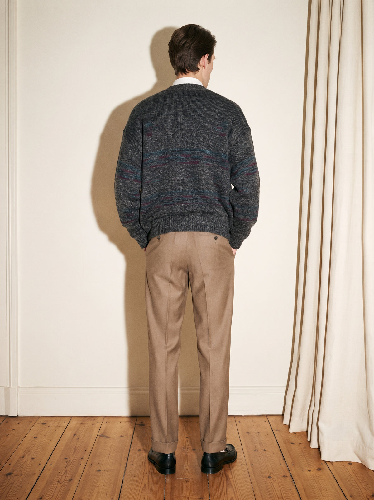 Ash Gray Geometric