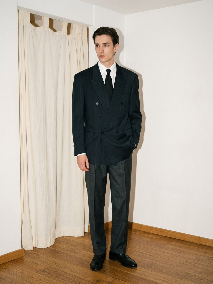 Greiff Subtle Pinstripe