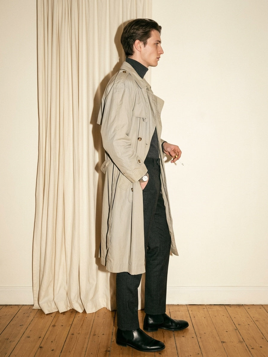 Double Breasted Trench
