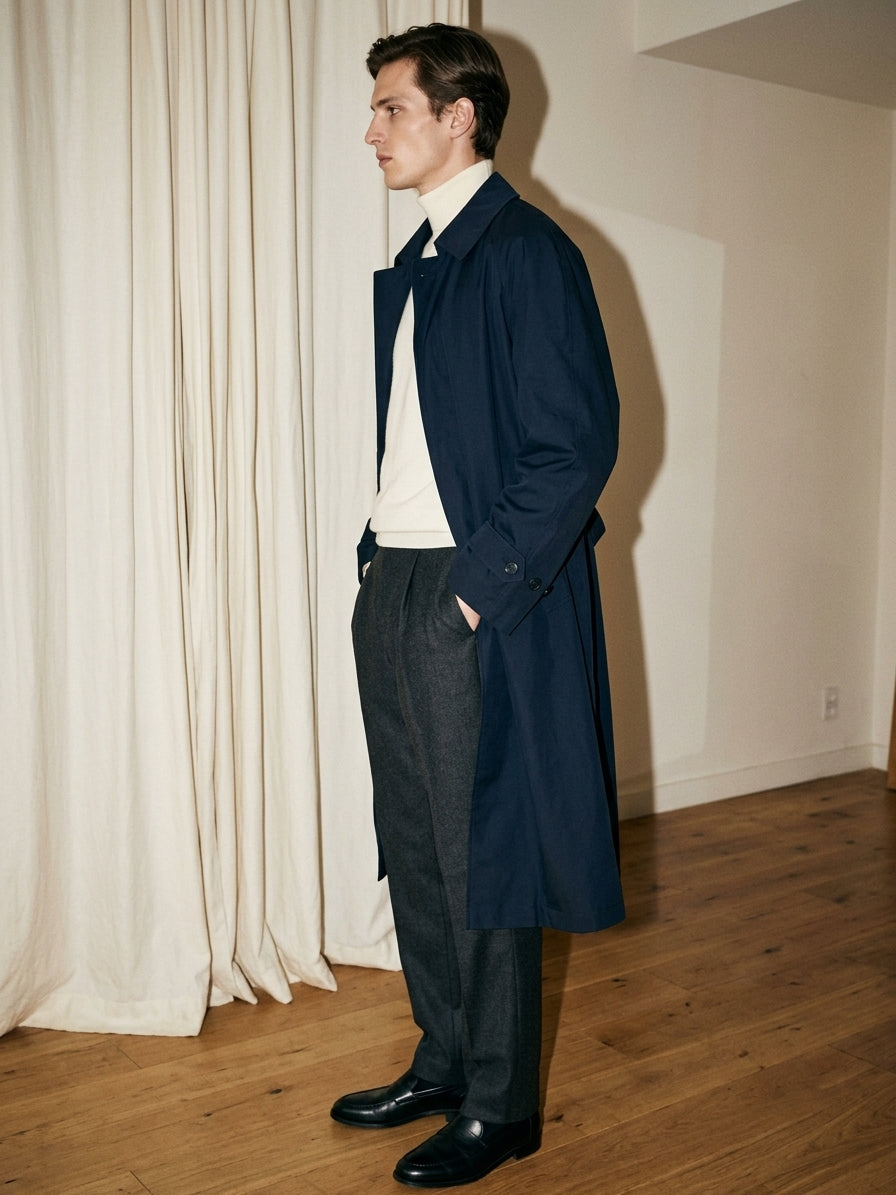 Bugatti Collared Trench