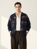 Abstract Heavy Cardigan