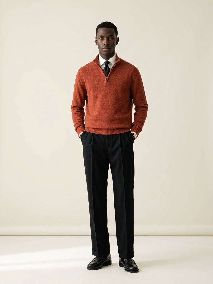Half Zip Sweater