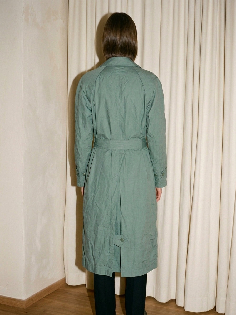 Light Mint Trench