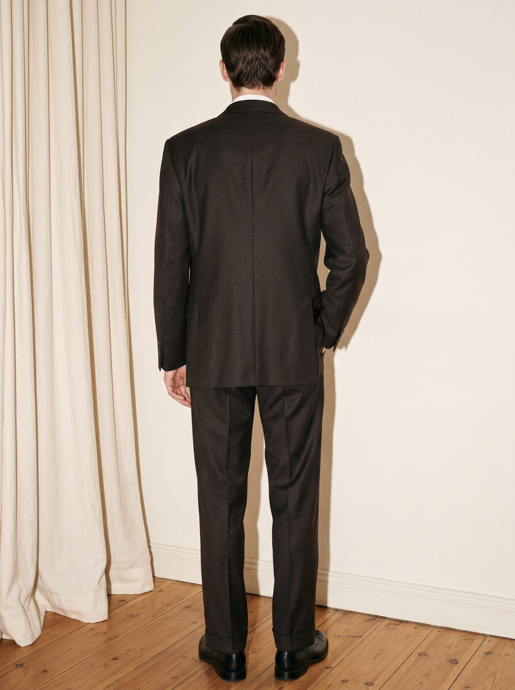 Espresso Brown Suit