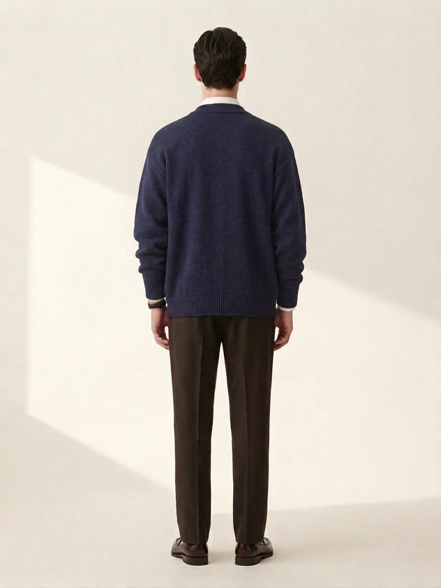 Abstract Heavy Cardigan
