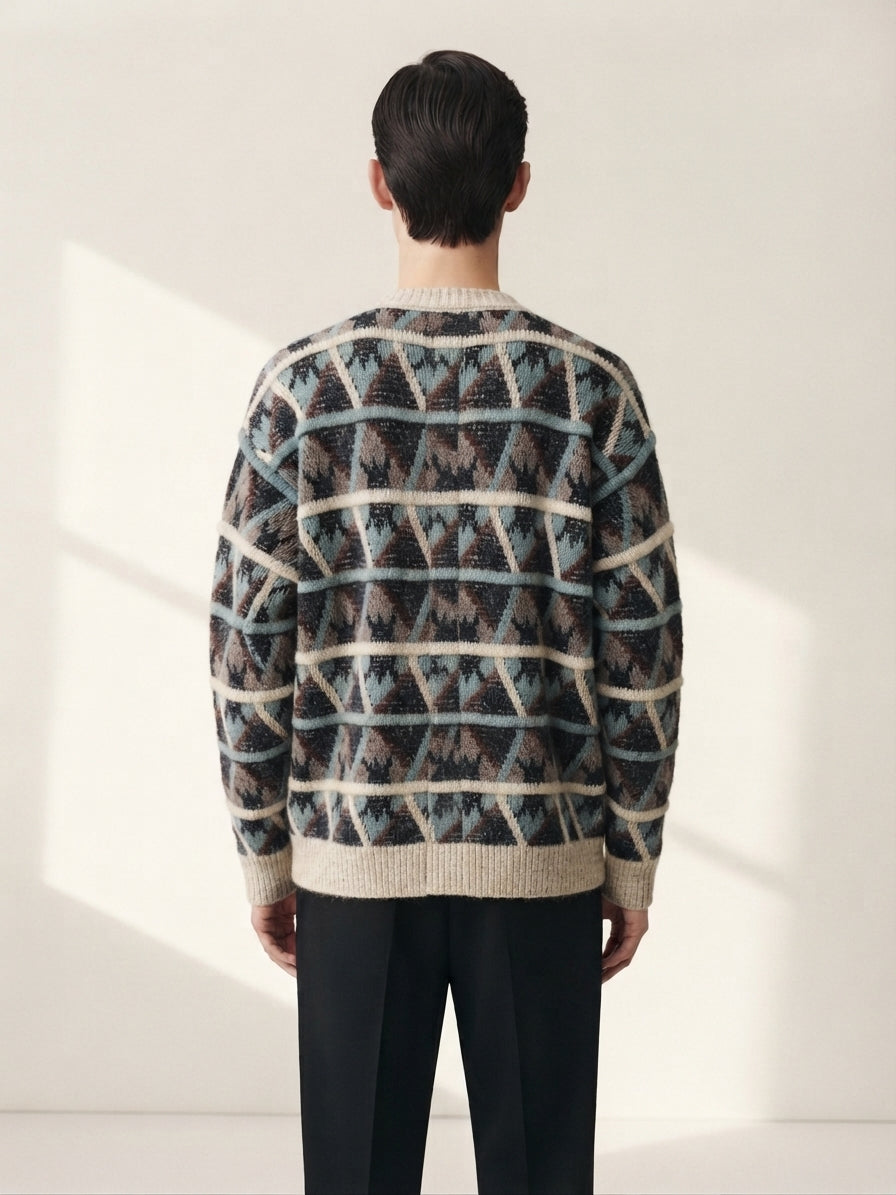 Abstract Cardigan