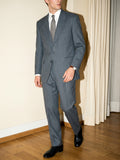 Charcoal Grey Pinstripe
