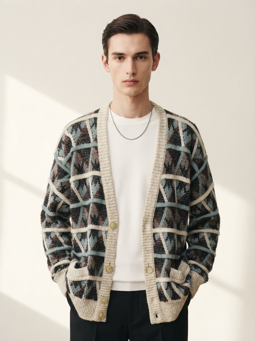 Abstract Cardigan