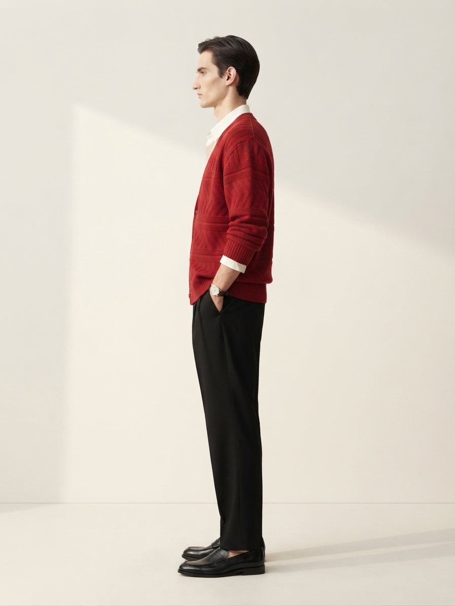 Red Wine Cardigan