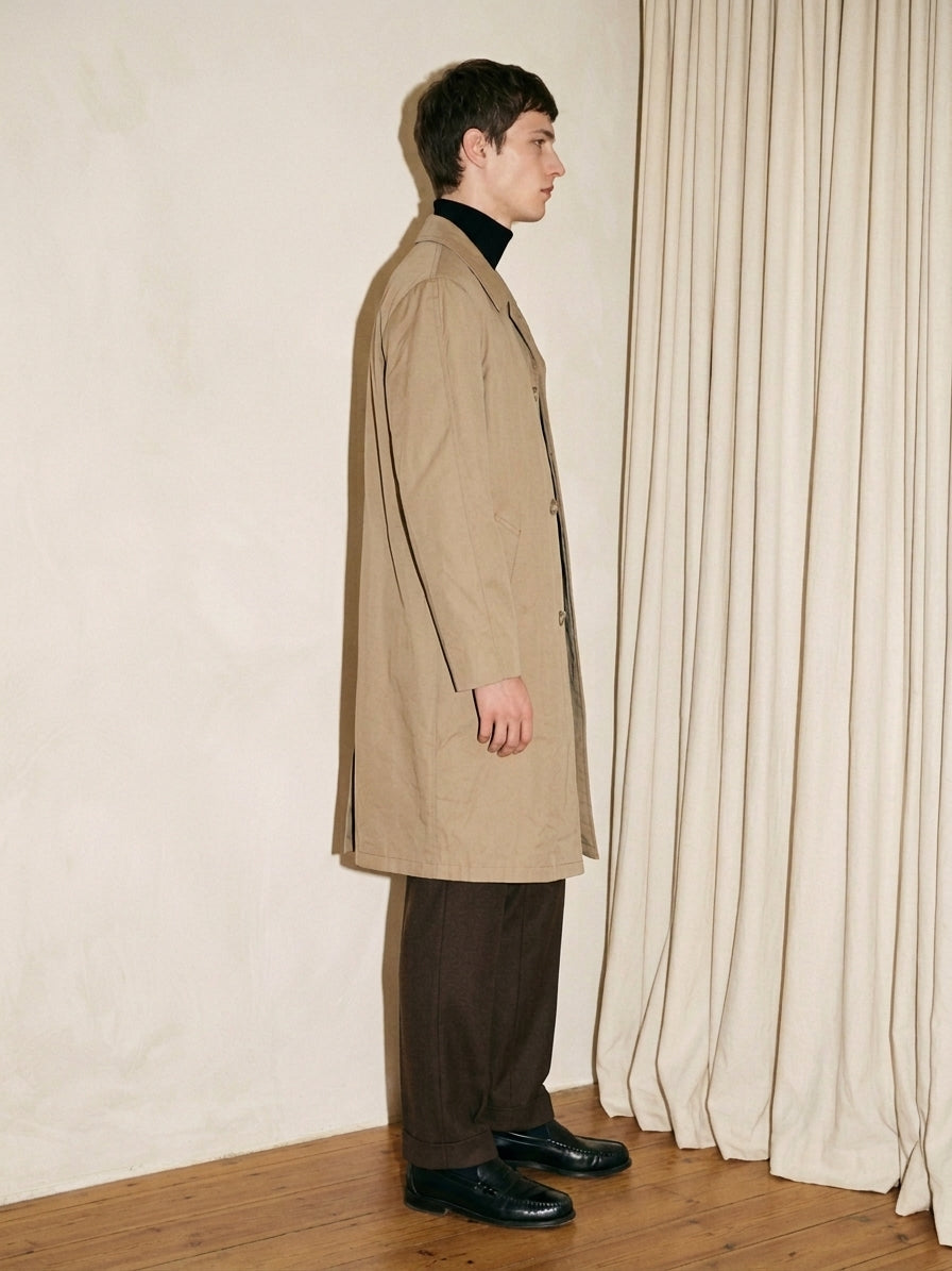 Dark Beige Trench