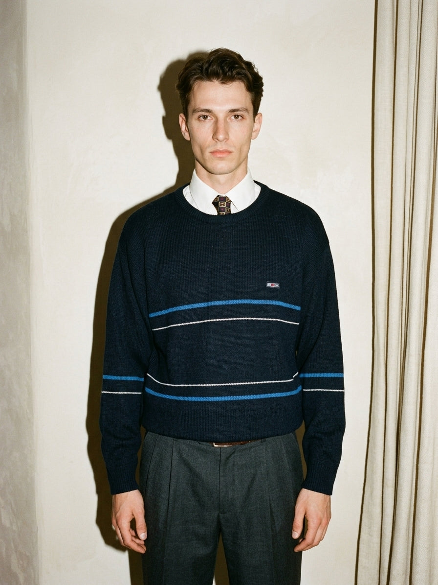 Crew Neck Navy