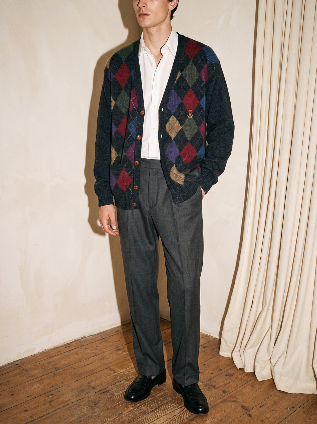 Argyle Pure Wool