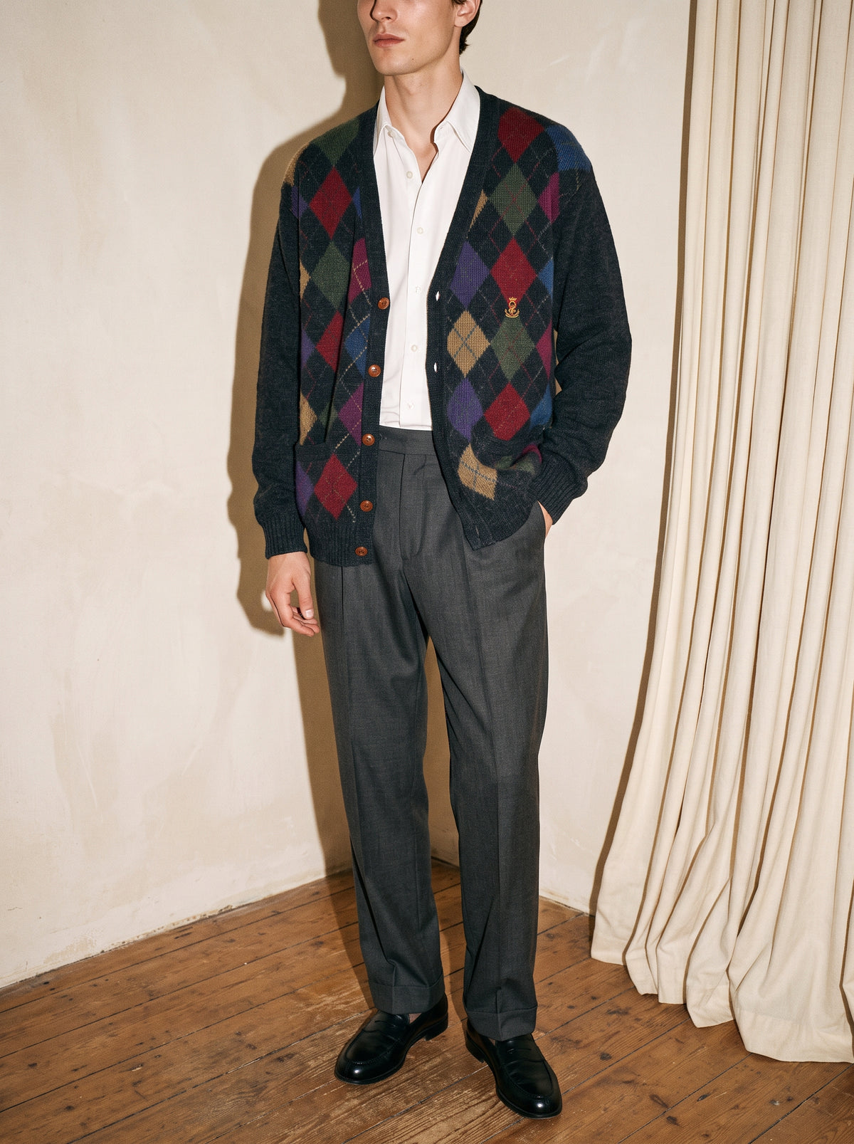 Argyle Pure Wool