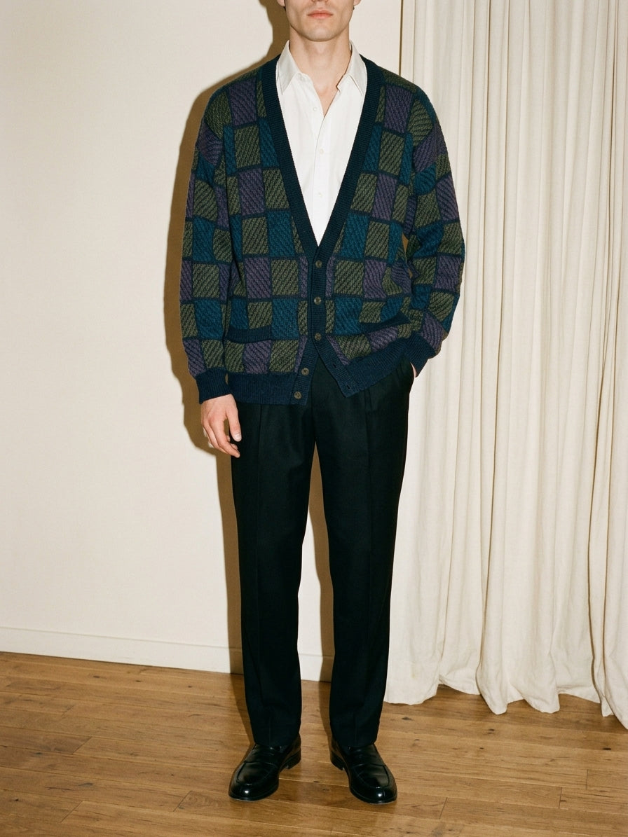 Geometrical Cardigan