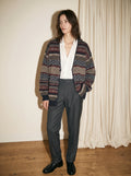 Geometric Merino Wool