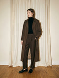 Espresso Brown Trench