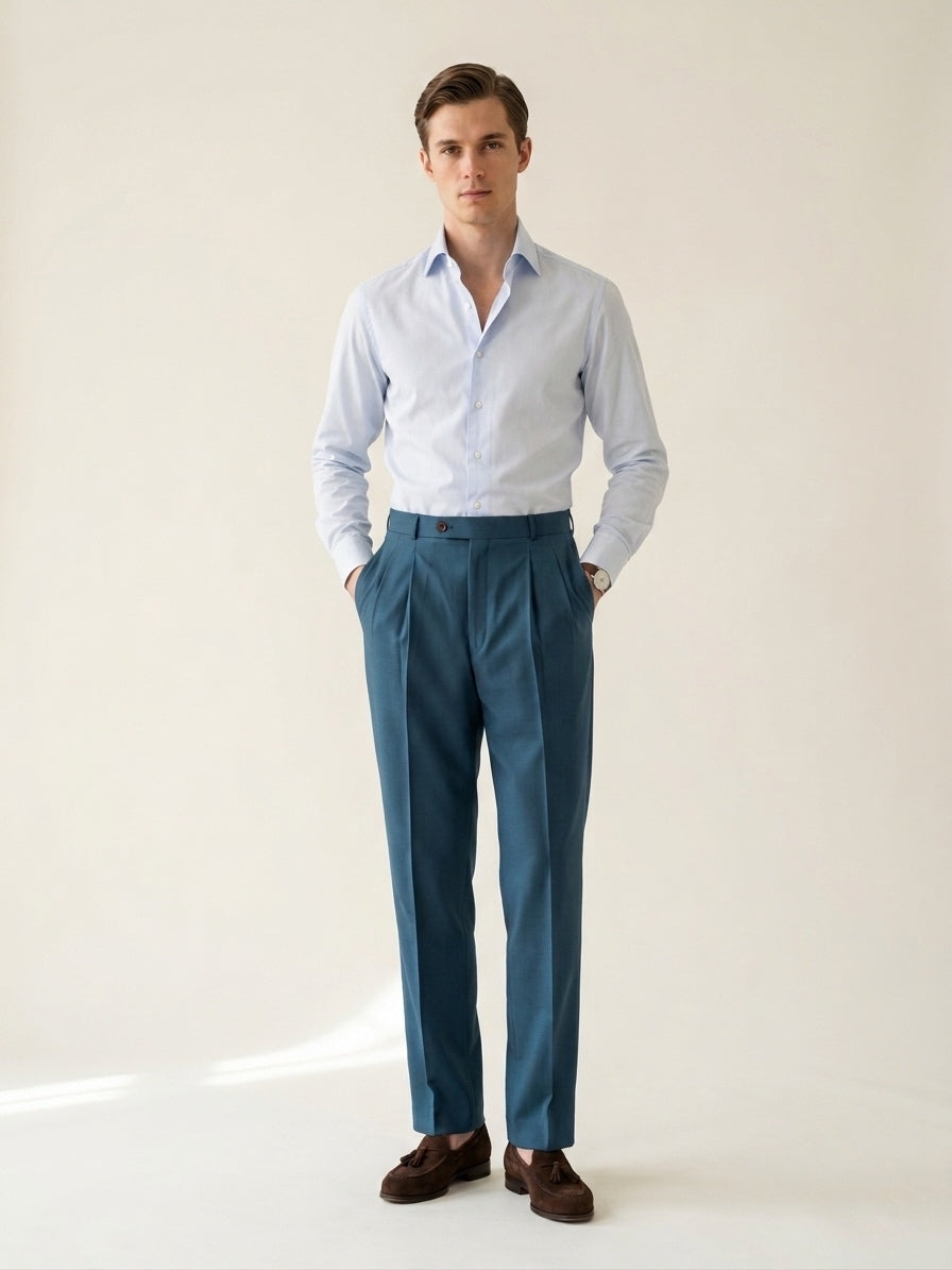 Petrol Pleated