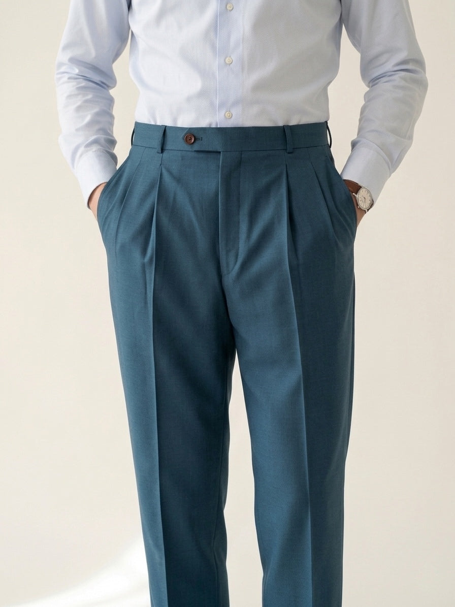 Petrol Pleated
