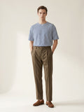 Classic Brown Pleated