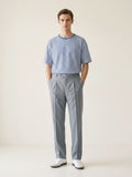 Ice Gray Pleated